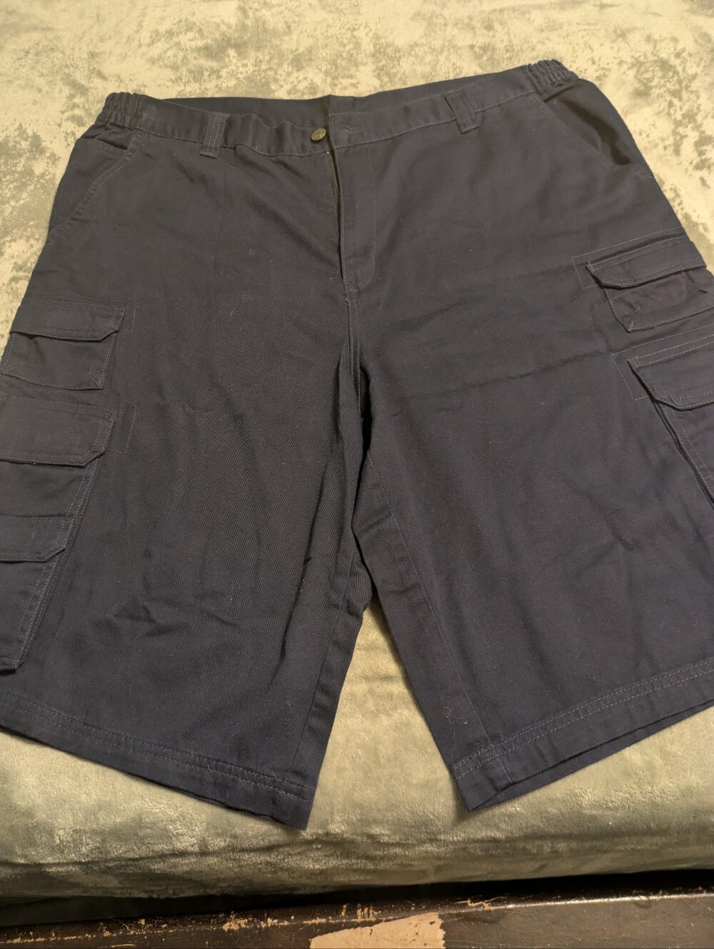 Boulder Creek Trading Co Men's Cargo Shorts Navy Blue Size 42 Tall